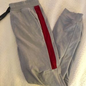 Lululemon Men’s M City Sweat Jogger- Gray/burgundy